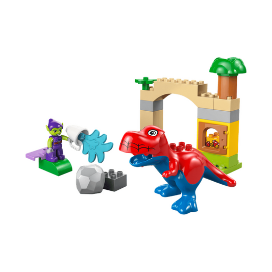 Duplo Marvel: Dinosaur Spidey‑Rex vs. Green Goblin