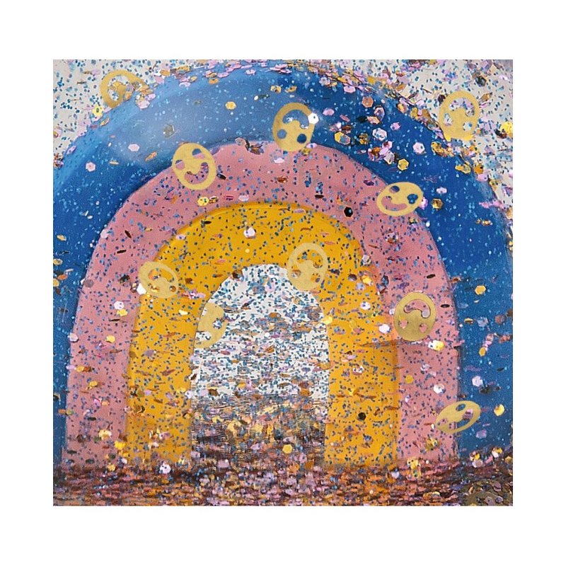 Smile Snow Globe Rainbow