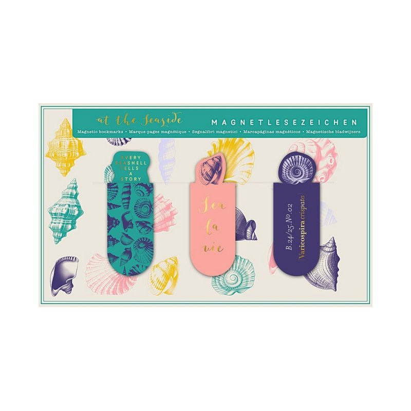 Magnetic Bookmarks At The Seaside
