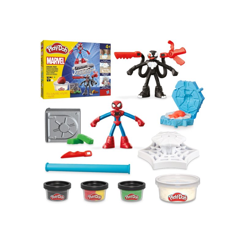 Play-Doh Marvel: Spider-man - Launch And Slice Battle
