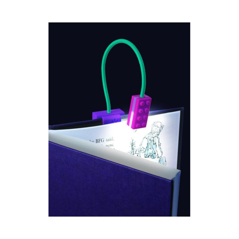 Φακός Βιβλίου If Blocky Purple