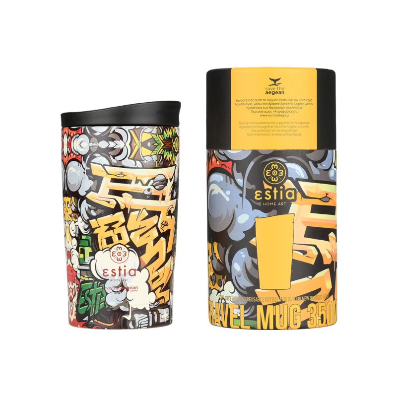 Θερμός Travel Mug Graffiti Rhythm