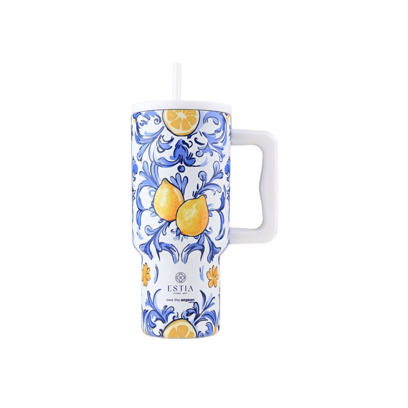 Θερμός Straw Tumbler Xl Amalfi Coast