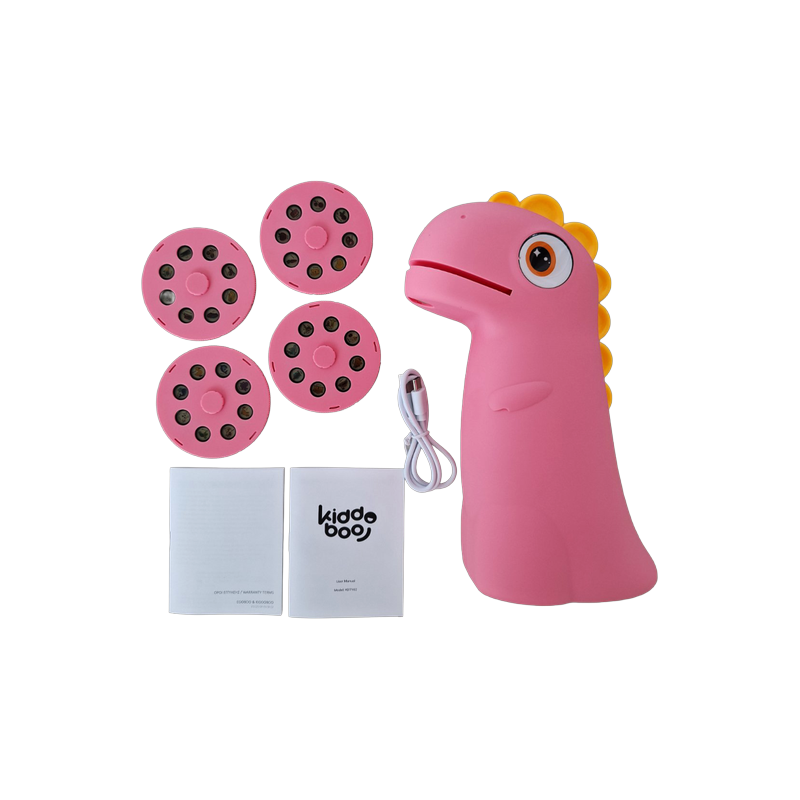 Kiddoboo Προτζέκτορας Ζωγραφικής Dino's Art Ροζ