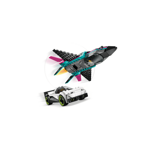 City: Jet vs. Car