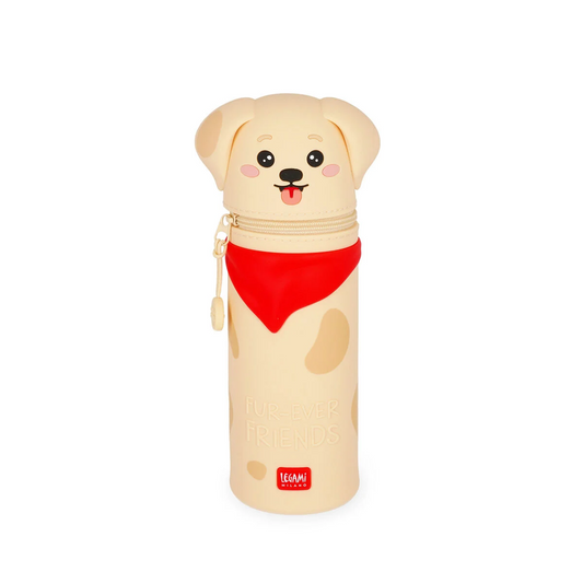 Κασετίνα Σιλικόνης 2-Σε-1 Golden Retriever Fur‑ever Friends