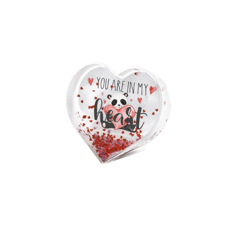 Κορνίζα Φωτογραφίας Με Glitter Heart