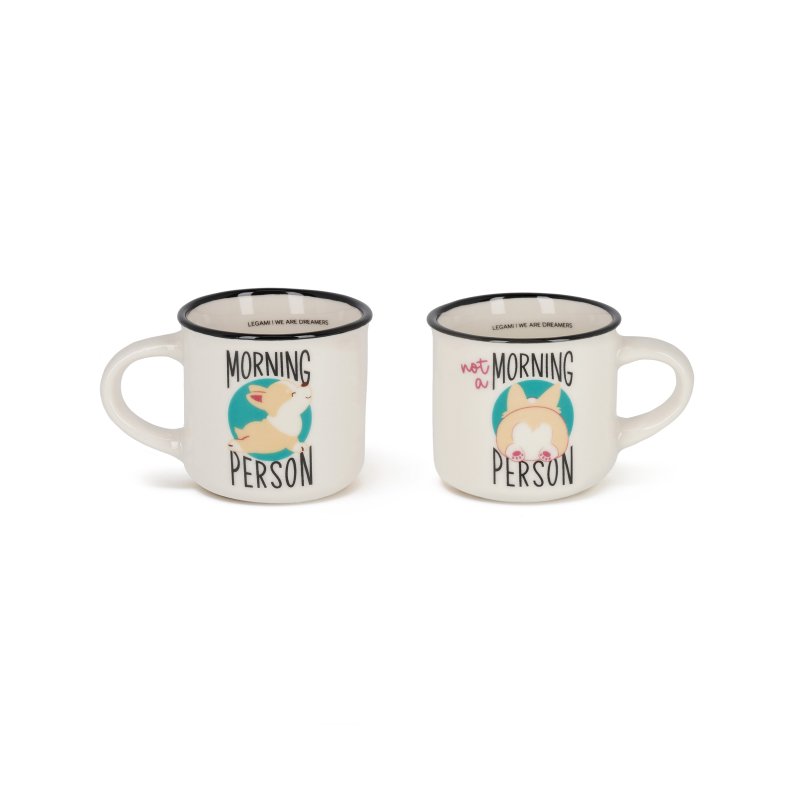 Σετ 2 Κούπες Espresso Corgi