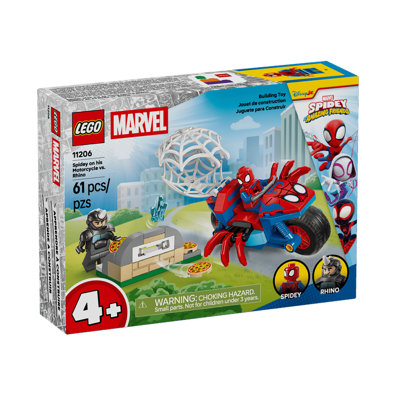 Marvel: Ο Spidey στη Μοτοσικλέτα του vs. Rhino