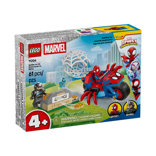 Marvel: Ο Spidey στη Μοτοσικλέτα του vs. Rhino