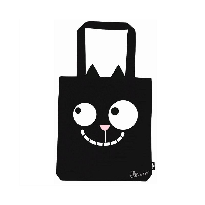 Τσάντα Shopper Ed, The Cat – Μαύρο