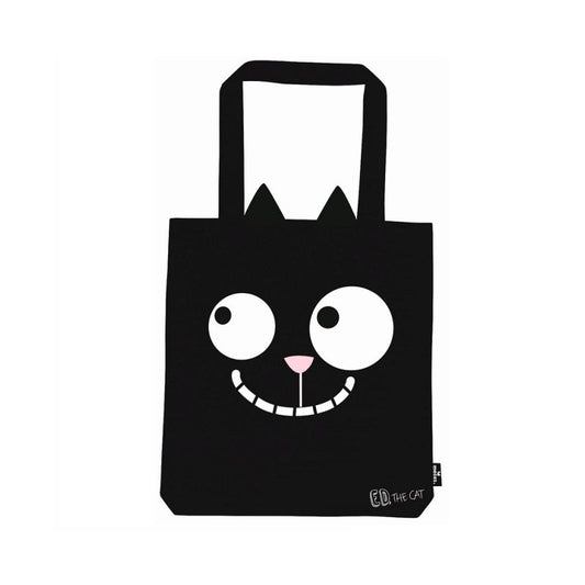 Τσάντα Shopper Ed, The Cat – Μαύρο