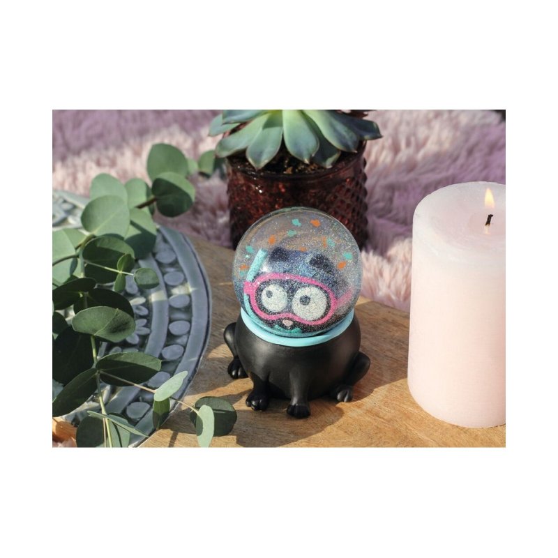 Ed, The Cat Snow Globe