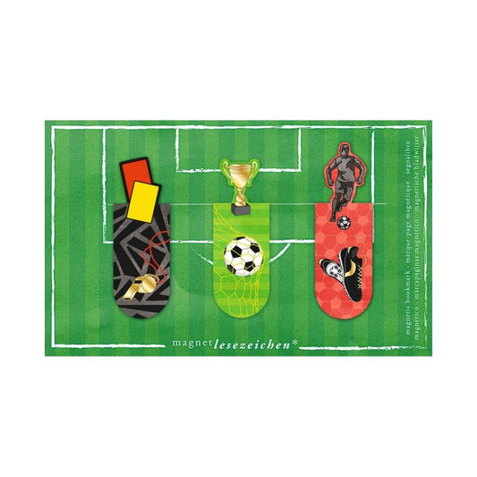 Magnetic Bookmarks Football Fan