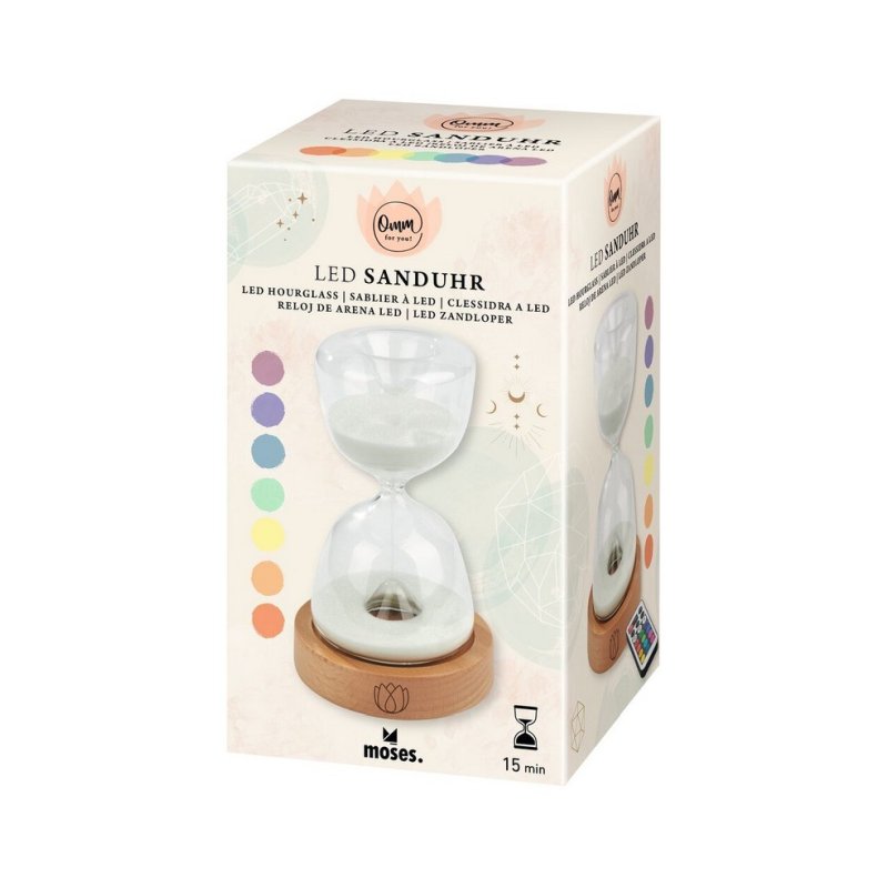 Omm For You Led Hourglass