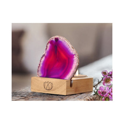 Omm For You Agate Tealight Holder