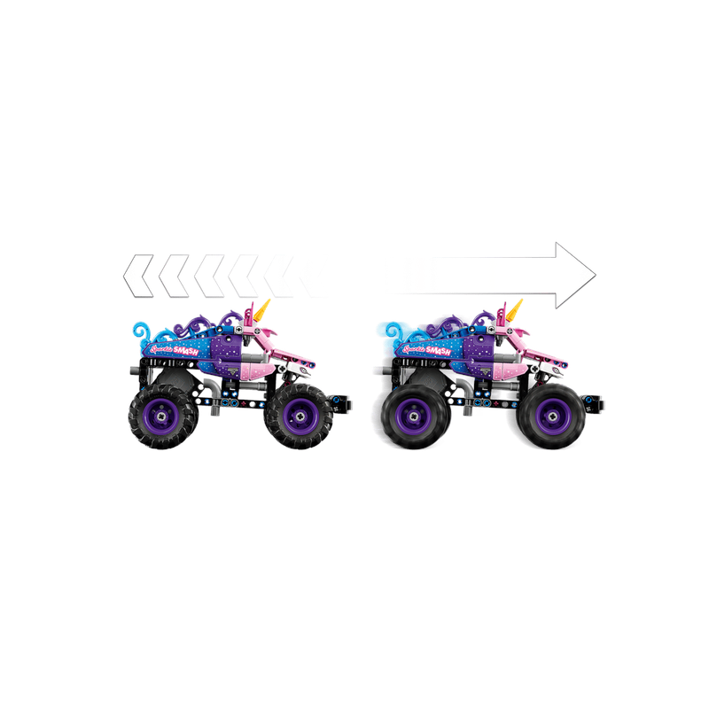 Τechnic: Monster Jam™ Sparkle Smash™ Pull‑Back