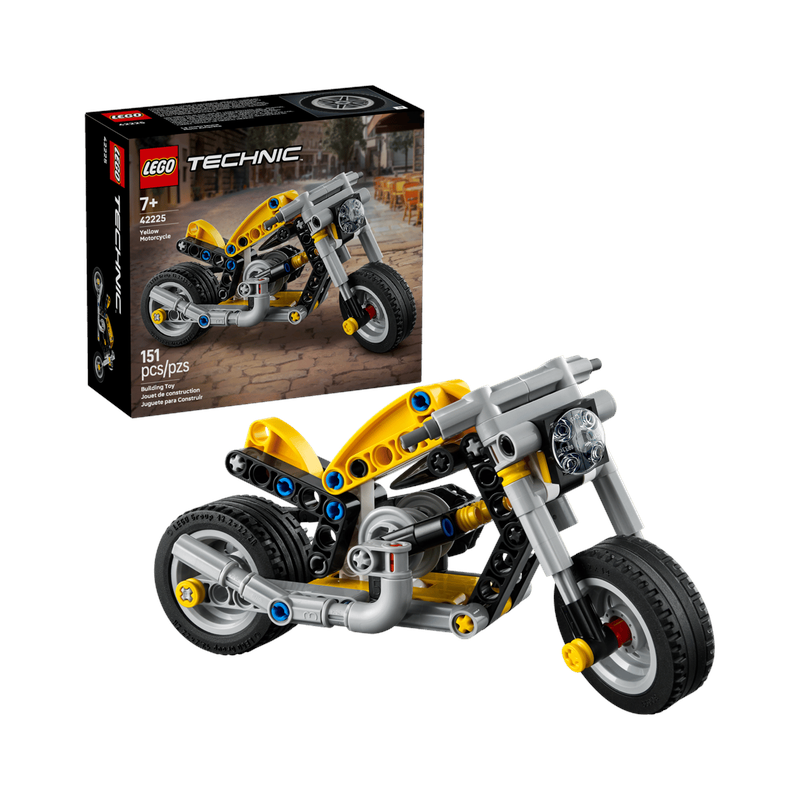 Technic: Κίτρινη Μοτοσικλέτα
