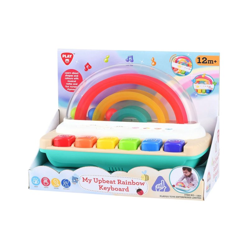 Πιανάκι Ουράνιο Τόξο My Upbeat Rainbow Keyboard