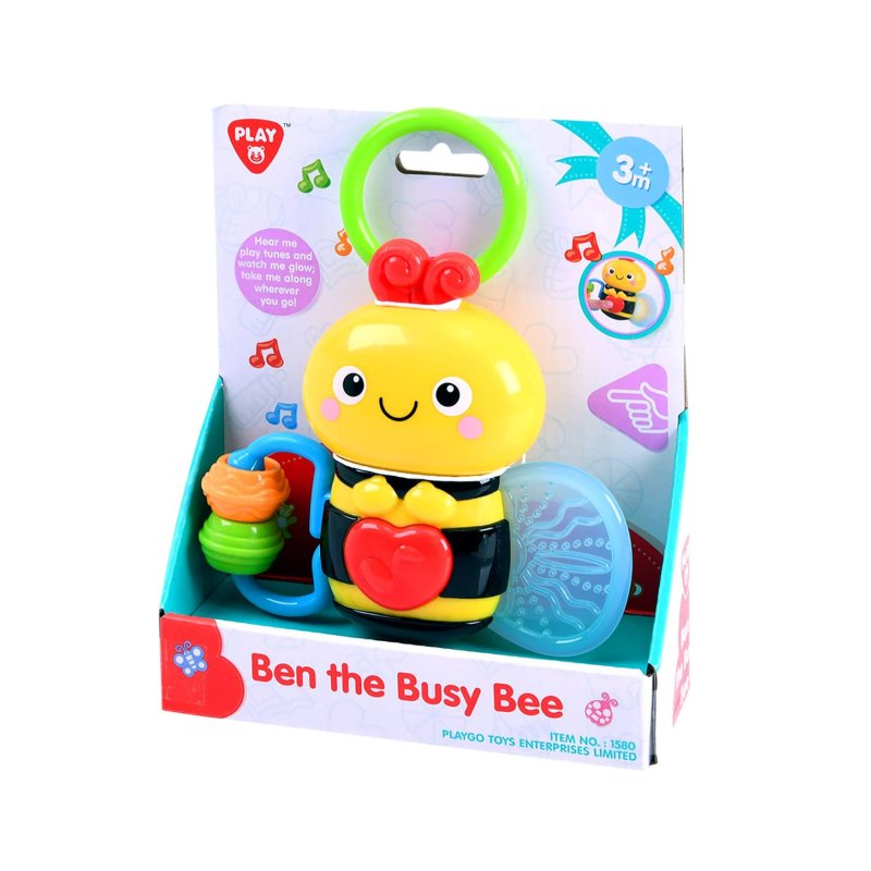 Playgo Κουδουνίστρα Ben The Busy Bee Με Ήχο Και Φως