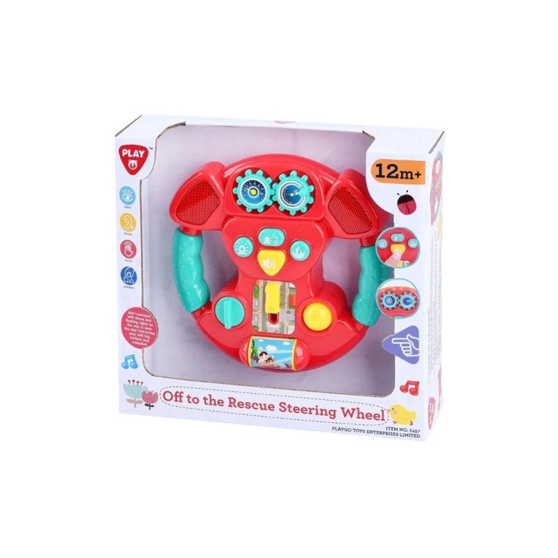 Τιμονιέρα Off To The Rescue Steering Wheel