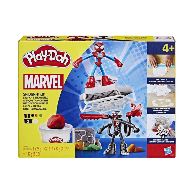 Play-Doh Marvel: Spider-man - Launch And Slice Battle
