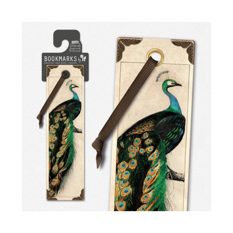 Σελιδοδείκτης If Vintage Peacock