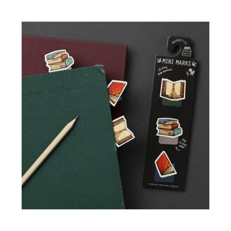 Σελιδοδείκτης If Mini Magnetic Marks Books