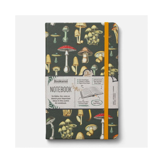 Σημειωματάριο If Bookaroo A5 Botanical Mushroom