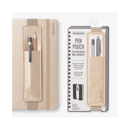 Στήριγμα Στυλό Βιβλίου If Bookaroo Pouch Χρυσό