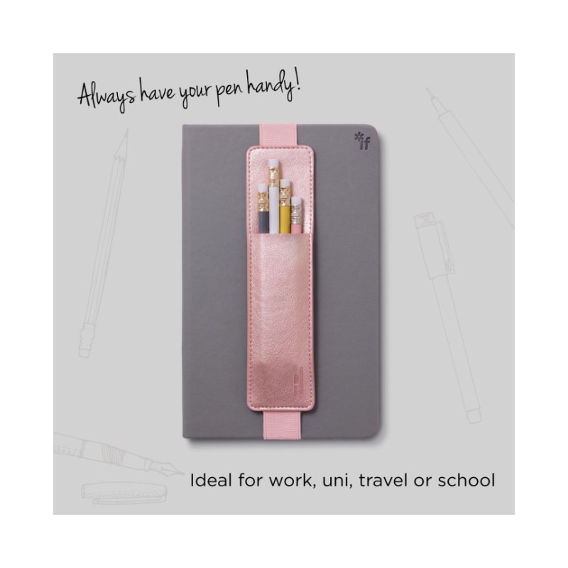 Στήριγμα Στυλό Βιβλίου If Bookaroo Pouch Λαχανί
