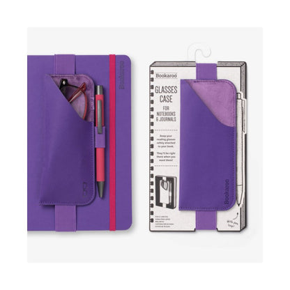 Θήκη Γυαλιών Και Στυλό Για Βιβλίο If Bookaroo Case Μωβ