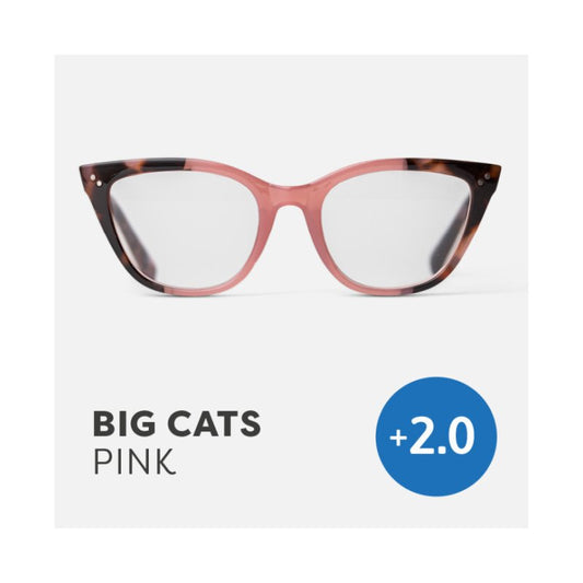 Γυαλιά Πρεσβυωπίας If Easy Readers Big Cats Ροζ +2.0