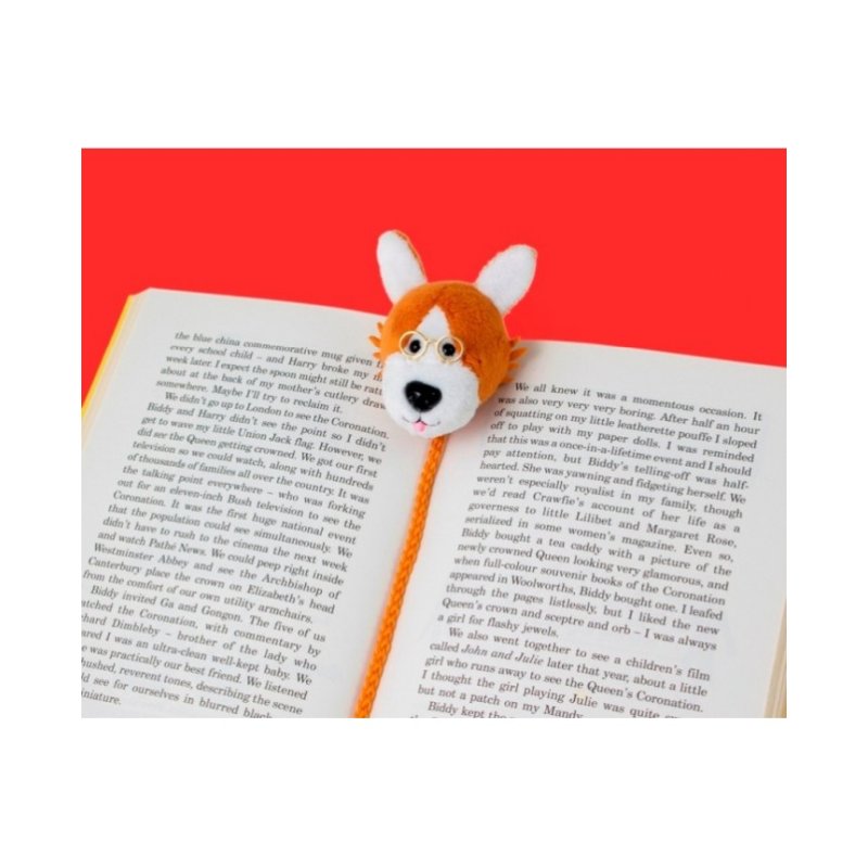 Σελιδοδείκτης If Book-Tails Corgi