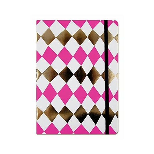 Diamond Pattern Notebook A5