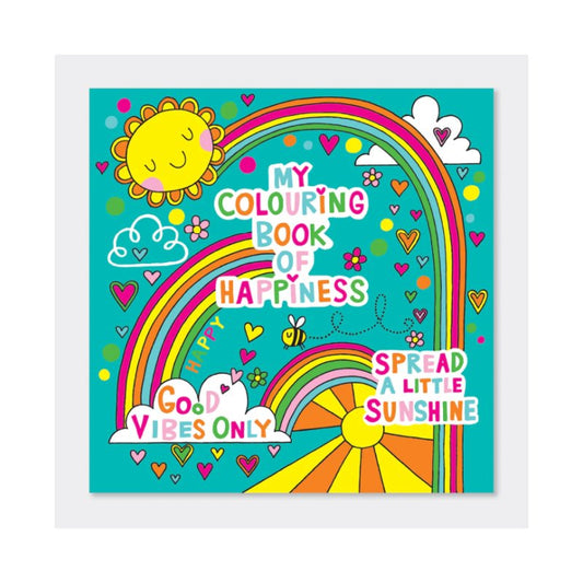 Βιβλίο Ζωγραφικής R.E.D. Sqcbk Happiness