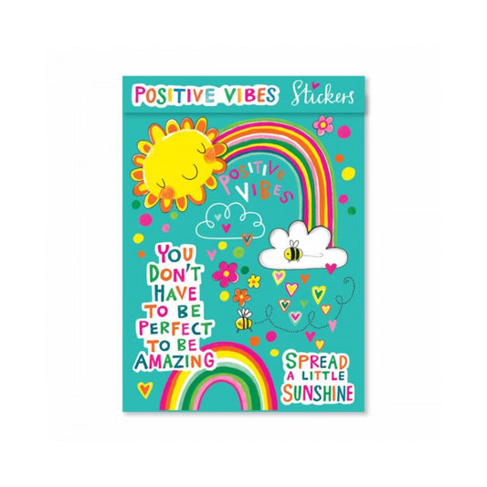 Μπλοκ Με Αυτοκόλλητα R.E.D. Positive Vibes