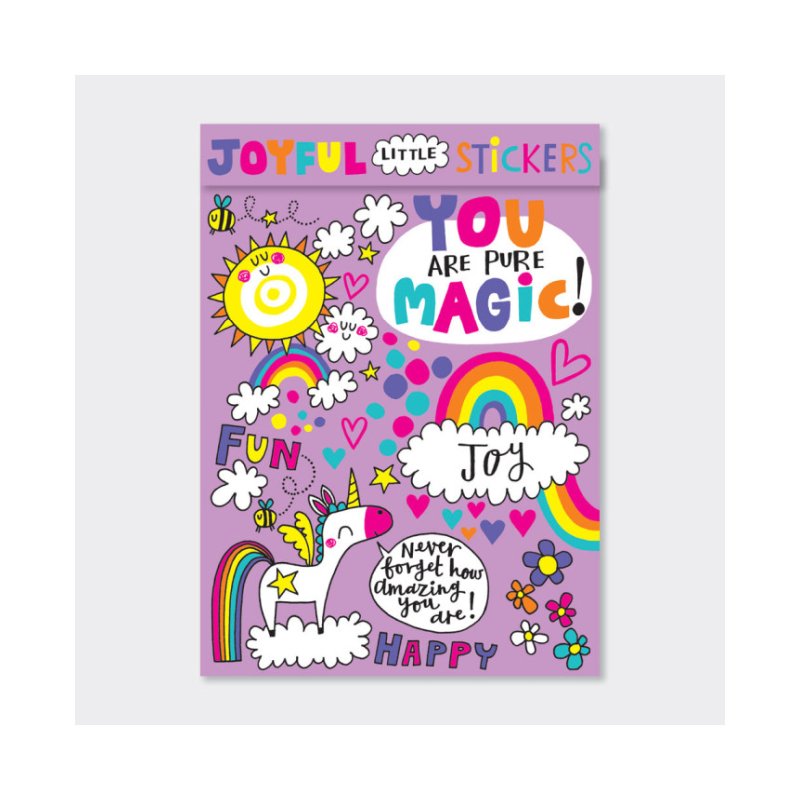 Μπλοκ με Αυτοκόλλητα R.E.D. Joyful Little Stickers