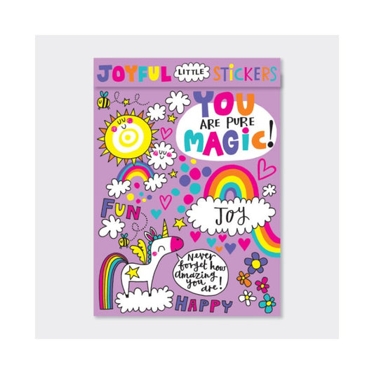 Μπλοκ με Αυτοκόλλητα R.E.D. Joyful Little Stickers