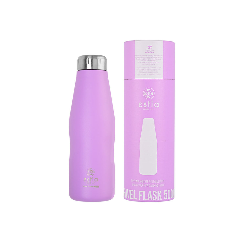 Θερμός Travel Flask Lavender Purple