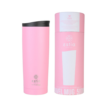 Θερμός Travel Mug Pink 500ml