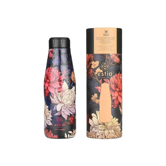 Θερμός Travel Flask Midnight Blossom