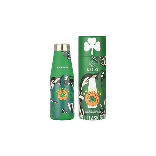 Θερμός Travel Flask Panathinaikos Bc