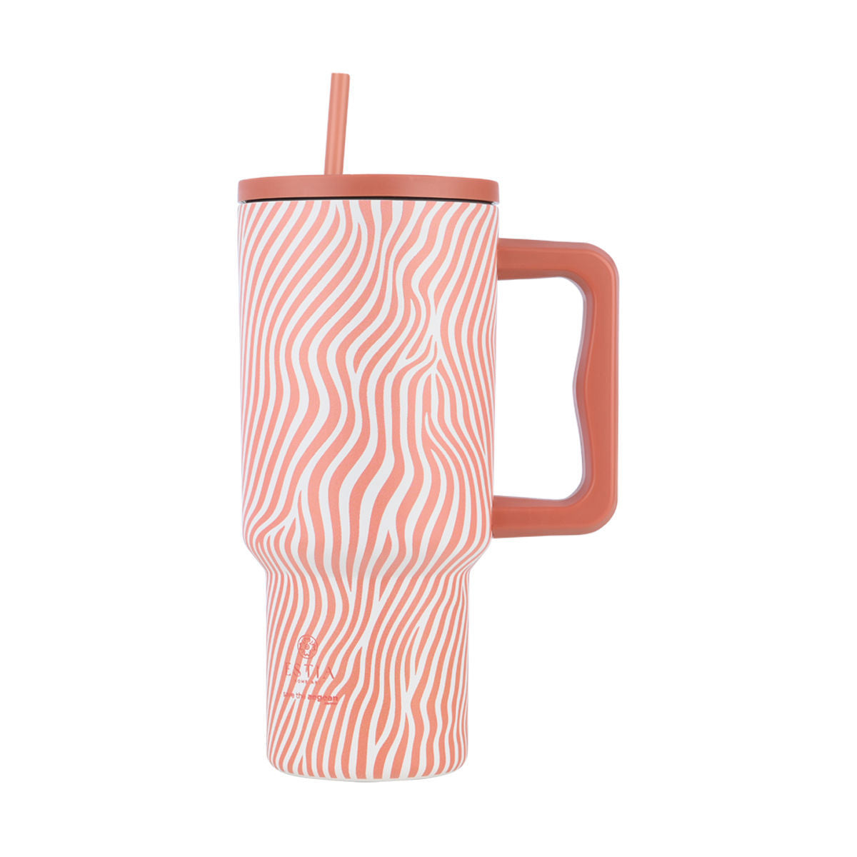 Θερμός Straw Tumbler Xl Soft Ripple