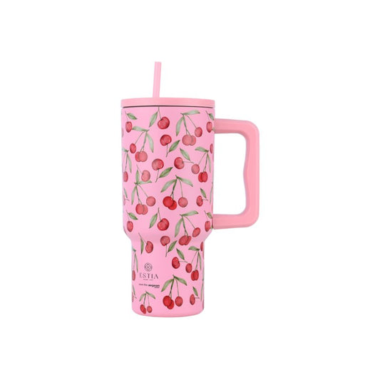 Θερμός Straw Tumbler Xl Cherry Rose