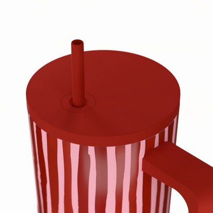 Θερμός Straw Tumpler Xl Viva Stripe
