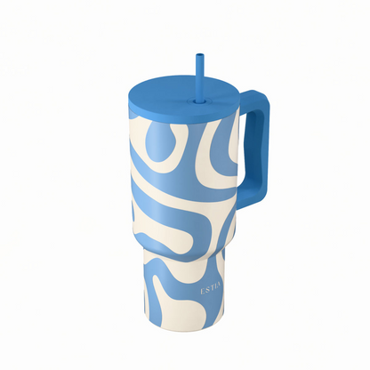 Θερμός Straw Tumpler Xl Ocean Waves