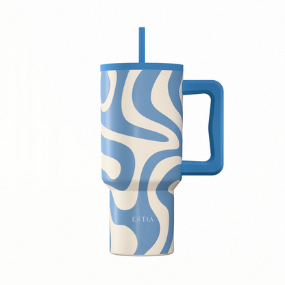 Θερμός Straw Tumpler Xl Ocean Waves
