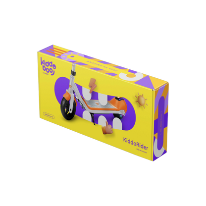 Kiddoboo Ε-Scooter KiddoRider Λευκό