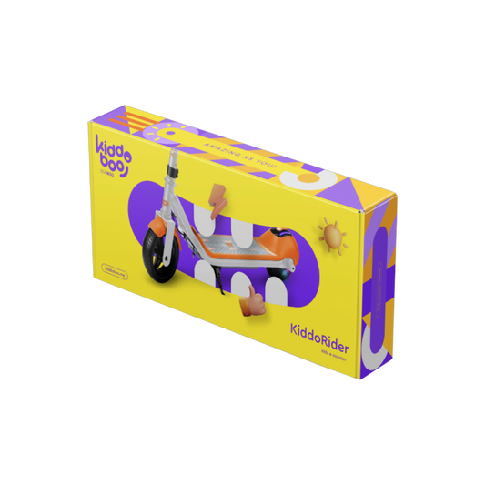 Kiddoboo Ε-Scooter KiddoRider Λευκό